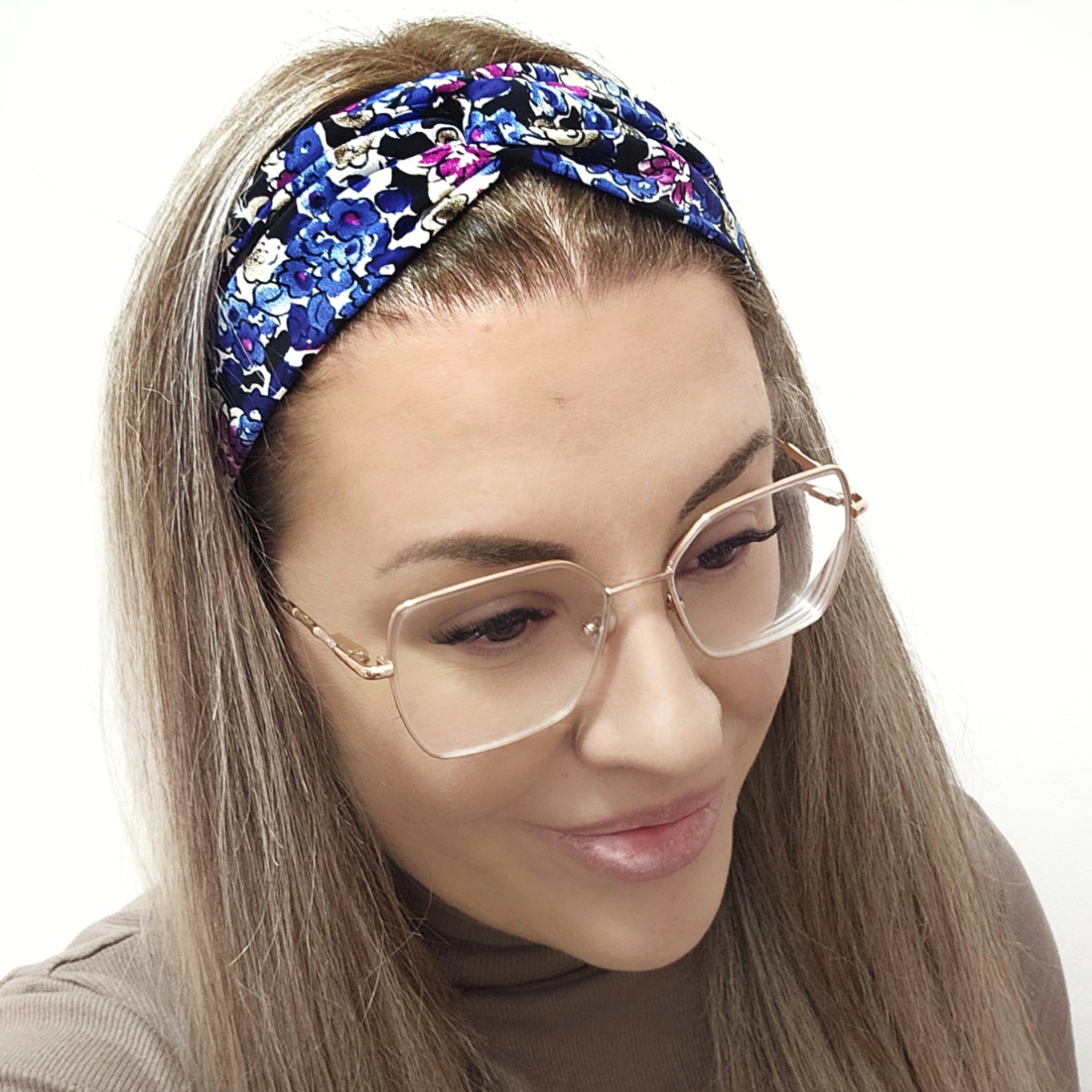 Látková čelenka do vlasů AISY1